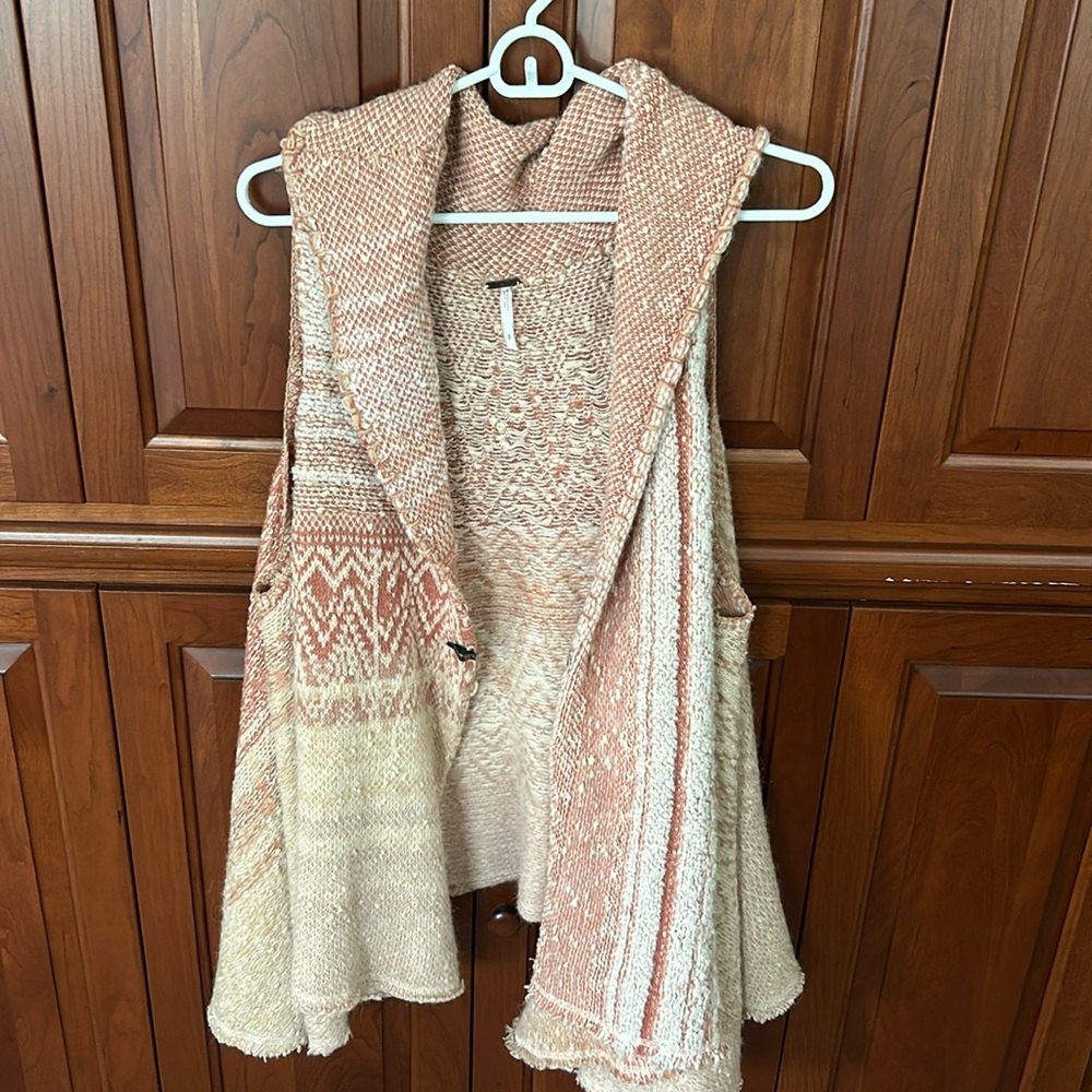 Free people wool vest